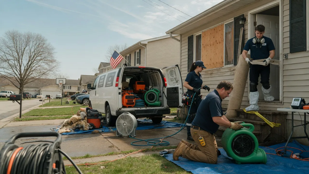Water Damage Restoration in Mason, MI near me